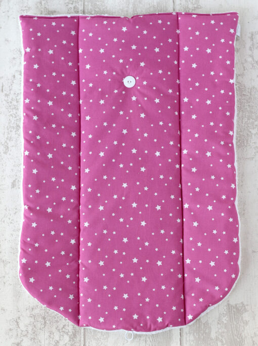 creacoton tapis a langer de voyage etoile rose (1)