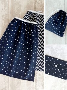 pack ecole maternelle bleu marine Creacoton