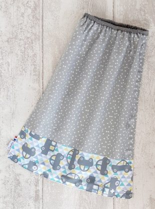 Serviette elastiquee maternelle Voiture Creacoton