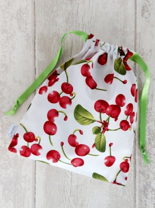 Sac à gouter Cerise Creacoton maternelle