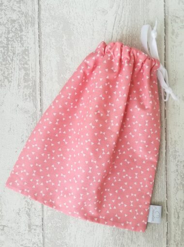 Sac doudou maternelle Corail fille Creacoton