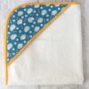 serviette de toilette bebe Herisson bleu Creacoton (2)