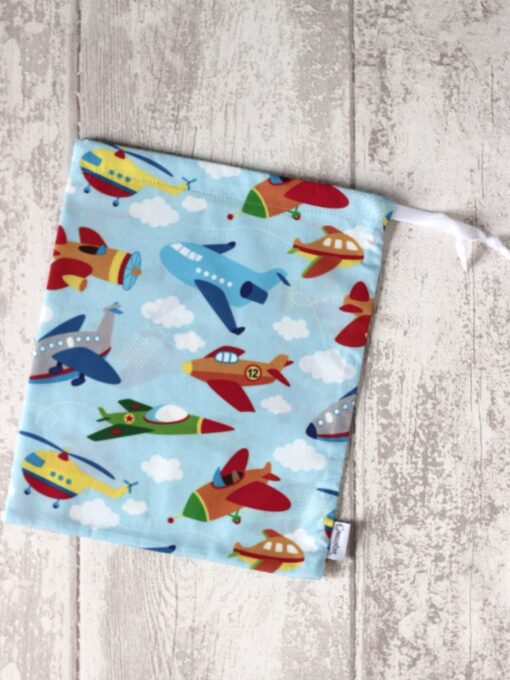 Sac enfant maternelle Avion Creacoton (2)