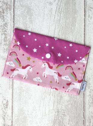 pochette enfant maternelle Licorne Creacoton