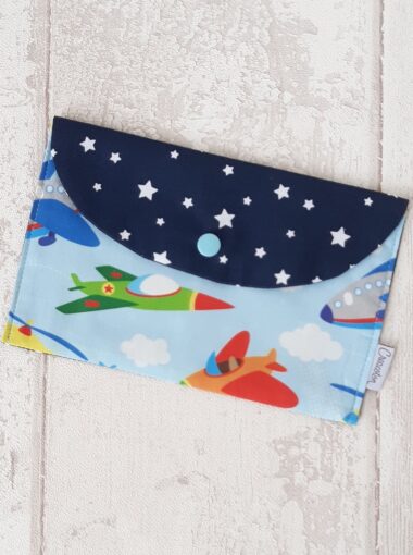 pochette maternelle Avion Creacoton