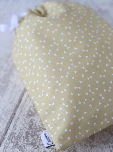 sac doudou ecole maternelle jaune clair Creacoton (2)