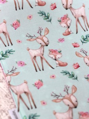 serviette table enfant Biche Creacoton (2)