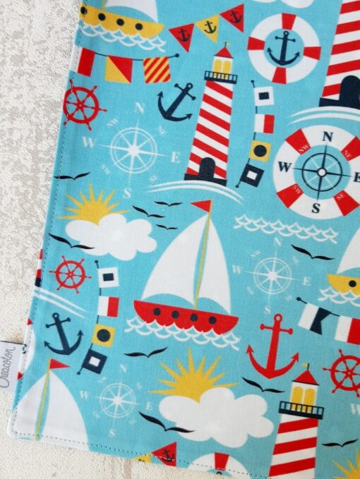 Serviette-table-enfant-maternelle-Bateau-Creacoton-2