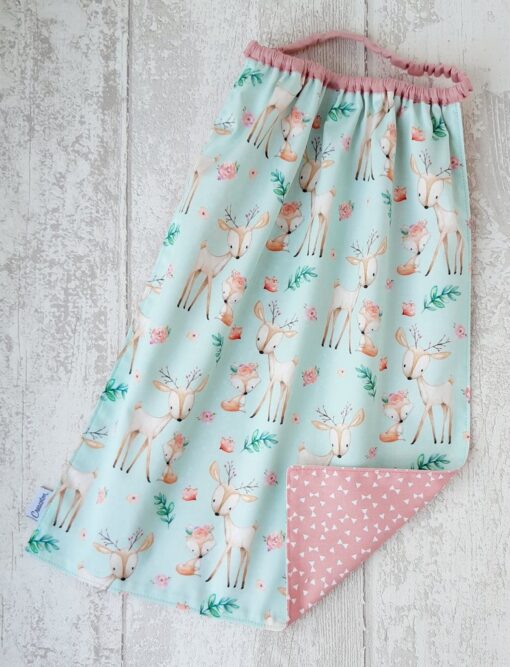 serviette table enfant Biche Creacoton