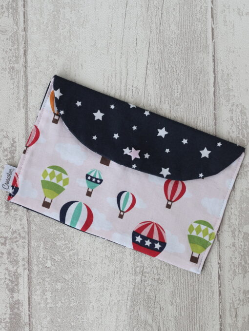 pochette range-serviette Montgolfière maternelle Creacoton