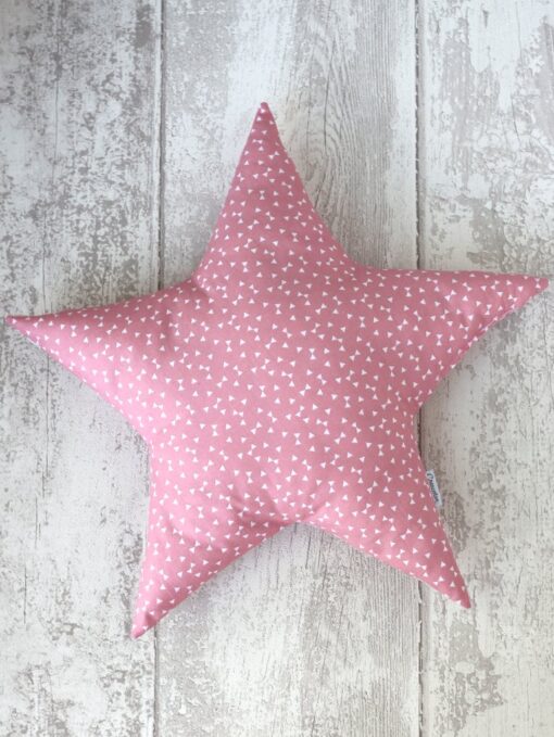 Coussin etoile enfant Corail Creacoton (1)