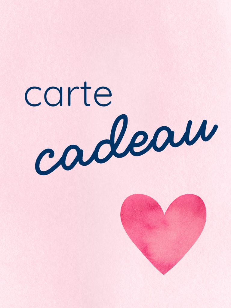 Carte cadeau écoresponsable