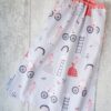 Serviette de table elastique enfant Cendrillon maternelle Creacoton made in France