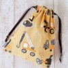 Sac a doudou Bulldozer Creacoton bebe maternelle