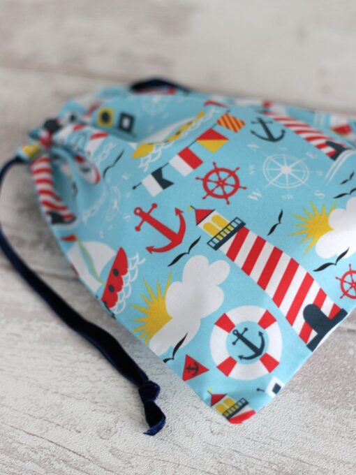 sac a doudou Bateau Creacoton gouter maternelle