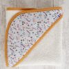 cape de bain coton bio Sweet Forest Fleur Creacoton