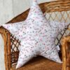 coussin etoile coton bio Sweet Forest Fleur Creacoton