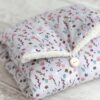 matelas a langer nomade coton bio Sweet Forest Fleur Creacoton bebe