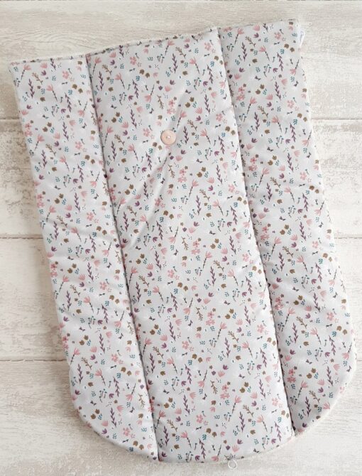 matelas a langer nomade coton bio Sweet Forest Fleur Creacoton bebe