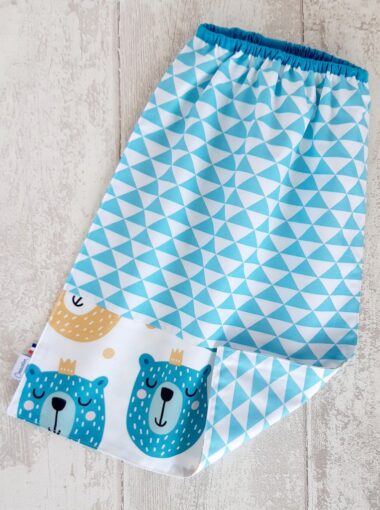 Serviette de table enfant maternelle Cute Bear My Lovely Family