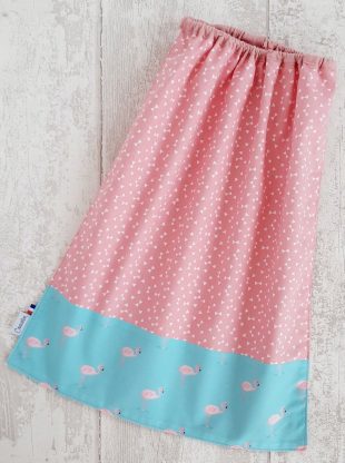 Serviette de table enfant maternelle Flamingo Creacoton