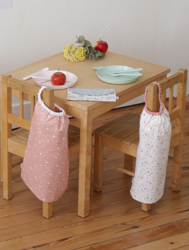 Grande Serviette de Table pour Bébé Jaune fabriquée en France 100% bio –  Petite planète