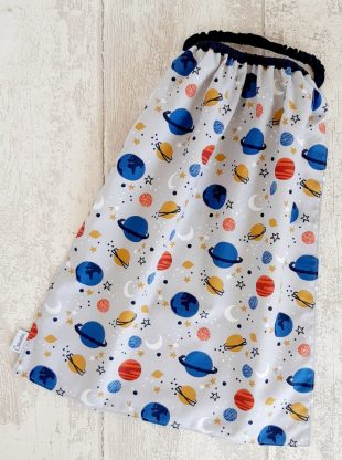 Serviette de table enfant coton bio Galaxie Creacoton