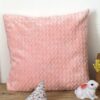 Coussin polaire enfant Rose poudre Creacoton enfant Oeko-Tex