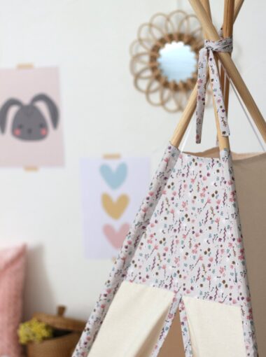 Tipi enfant Sweet Forest Fleur Creacoton