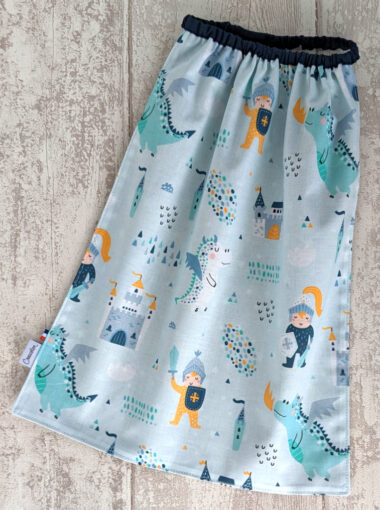 Serviette de table elastique pour cantine Chevalier My Lovely Family