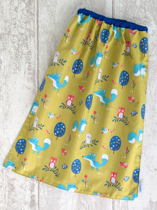 Serviette elastique pour cantine maternelle Bois Joli My Lovely Family