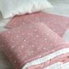 Kit sieste maternelle hiver Terracotta - SweetDreams My Lovely Family couverture oreiller ecole