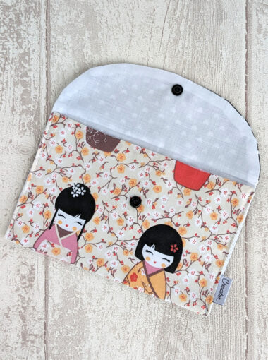 Pochette enfant maternelle Kokeshi My Lovely Family