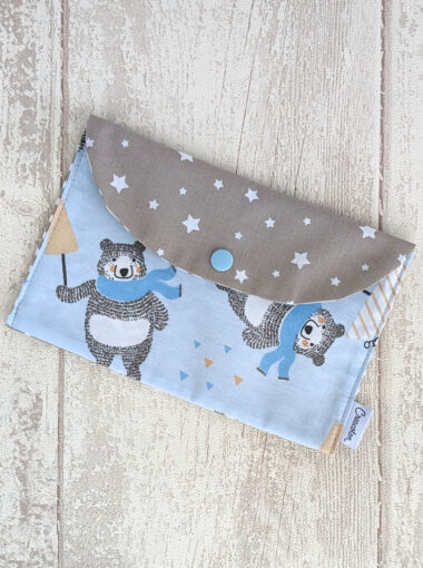 Pochette range serviette maternelle Ourson My Lovely Family