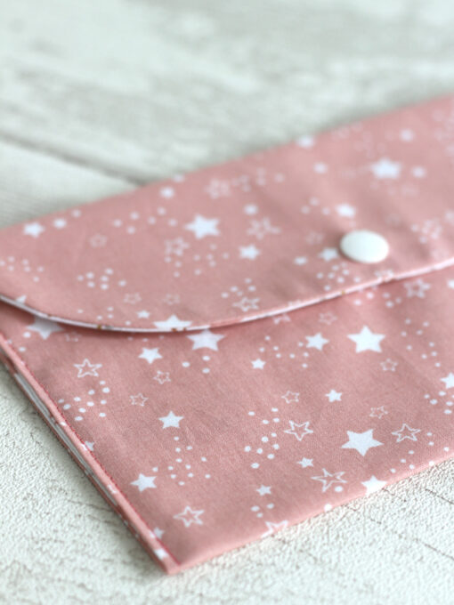 Pochette enfant coton bio Terracotta My Lovely Family range serviette maternelle