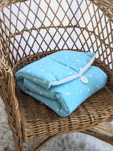 Matelas a langer nomade Bleu Turquoise